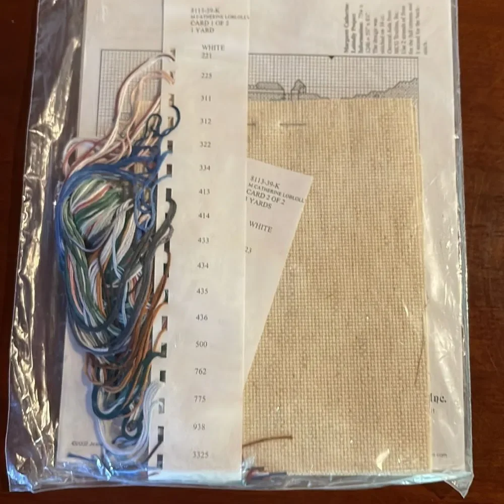 Jeanette Crews ‘Margaret Catherine Loblolly’ Counted Cross Stitch Kit #8…